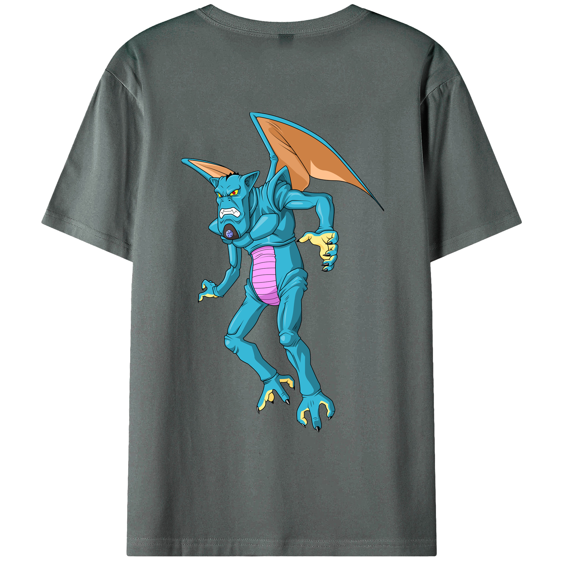 （画像用） ドラゴンボール DRAGON BALL 綿100％ メンズ半袖Tシャツ（バックプリント） 通気性